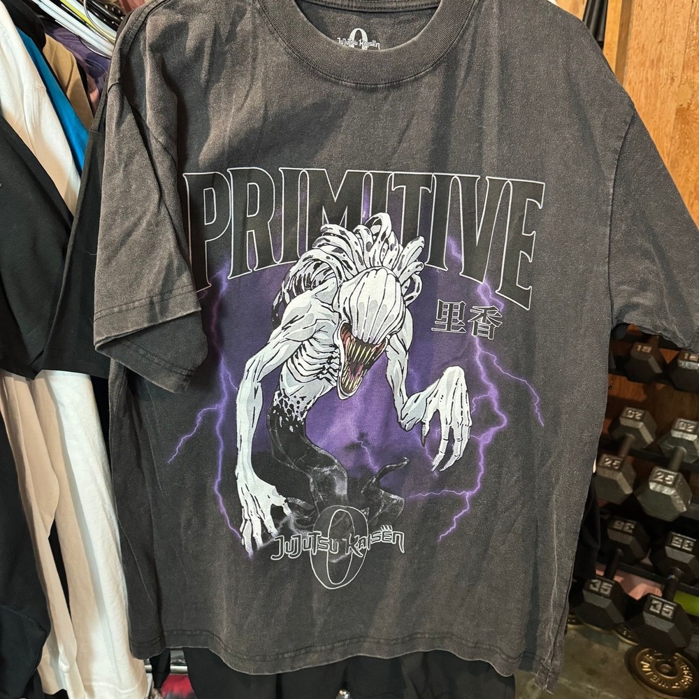 Primitive x Jujutsu Kaisen 0 movie NWOT medium